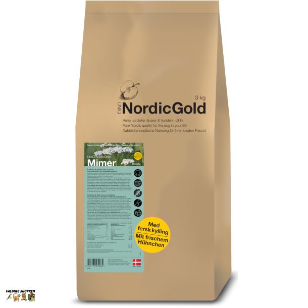 UniQ NordicGold, Mimer, Kornfri, 10 kg.