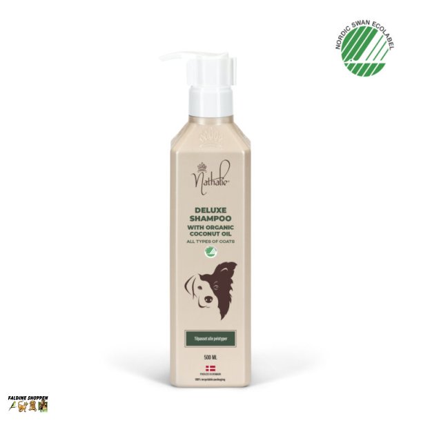 Nathalie Deluxe Shampoo, Hund, 250 ml