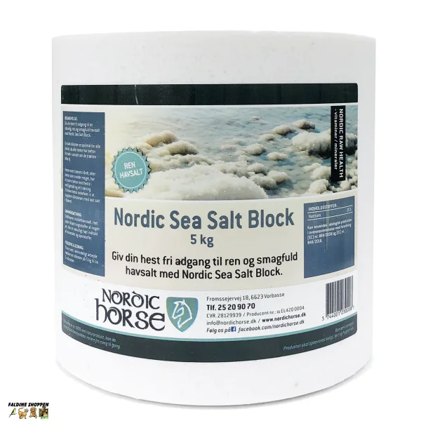 Nordic Horse Sea Salt Block