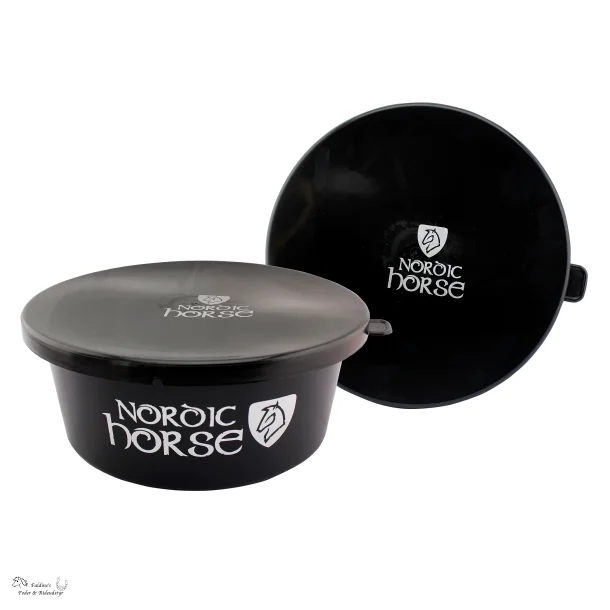 Fodersk�l med l�g fra Nordic Horse