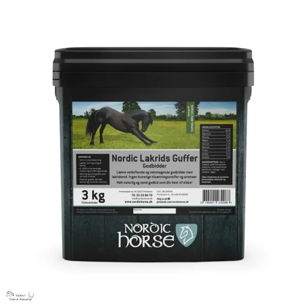 Nordic Horse Lakridsguffer, 3 kg