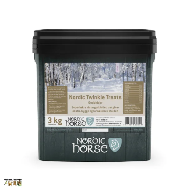 Nordic Horse Twinkle Treats, 3 kg 