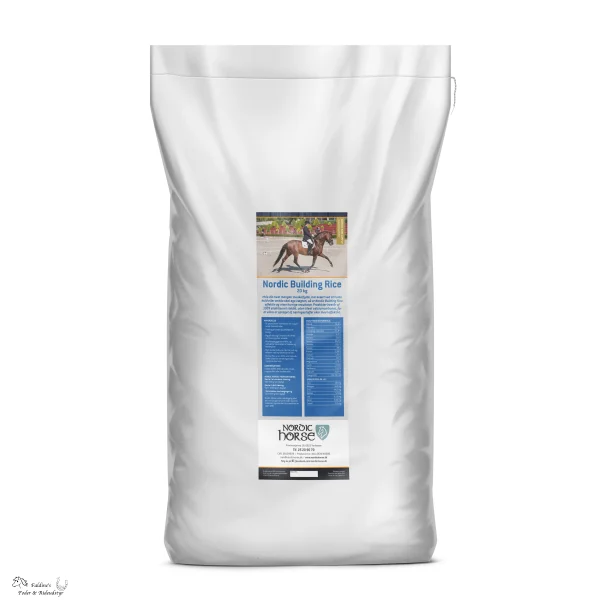 Nordic Horse Building Rice, 20 kg