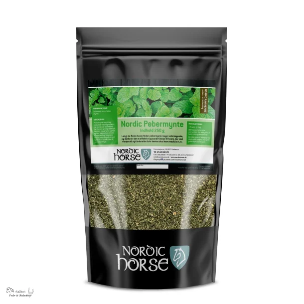 Nordic Horse Pebermynte til heste, 250 g