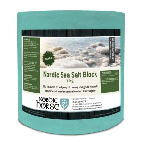 Nordic Horse Sea Salt Block, Breathe (Grn)