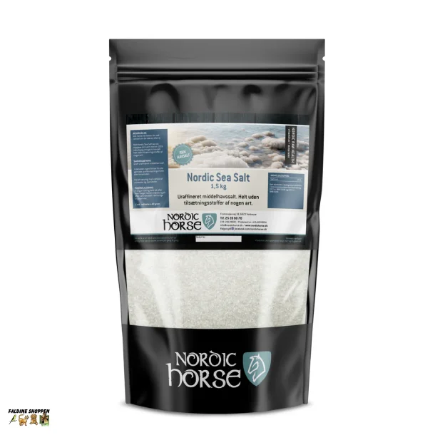 Nordic Horse Sea Salt, 1,5 kg