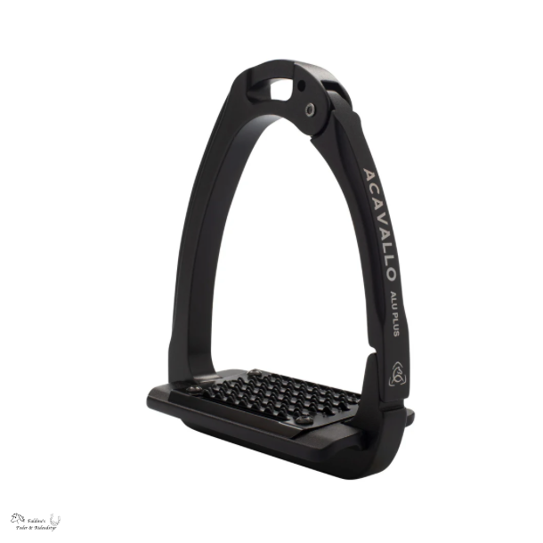 Acavallo Arena Alupro Aluminium Stigb�jler, Total Black