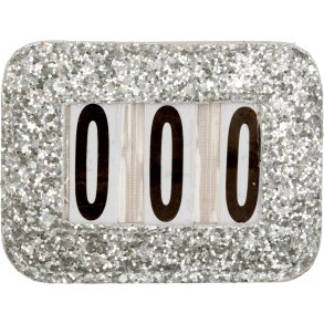 HG Stvnenummer, Glitter, Slv