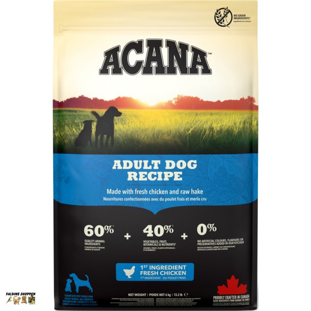 ACANA Dog Range Adult Dog, 6 kg 