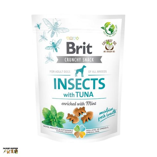 Brit Care Crunchy Cracker, med insekter og tun