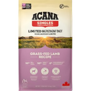 ACANA Singles Gr�sfodret Lam, 11,4 kg 