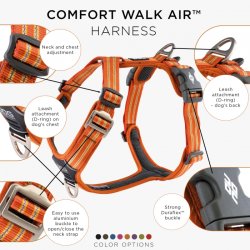 Dog Copenhagen, Comfort Walk Air Sele, Orange