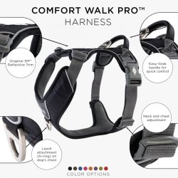 Dog Copenhagen Comfort Walk Pro Sele, Sort