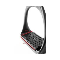 Compositi "Reflex" Stigbjler, Sort