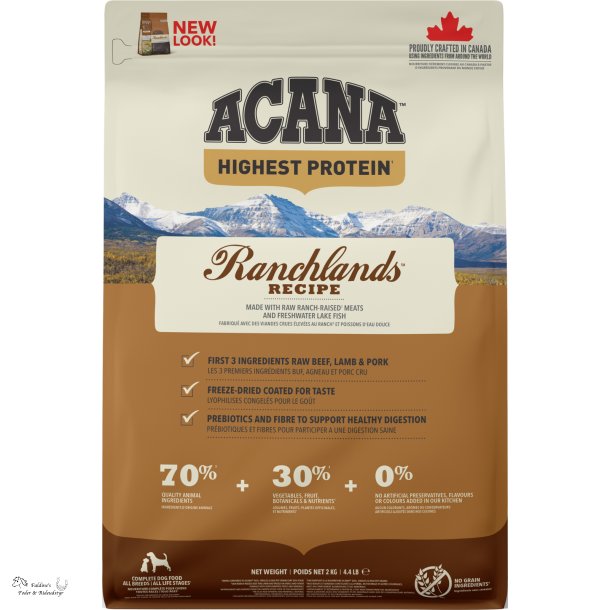 ACANA Highest Protein Dog Ranchlands, 6 kg 