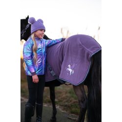 HG Sanna Fleecedkken med teddyfor