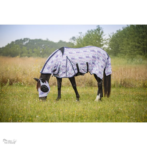 HG Fluemaske, Lavendel-Print