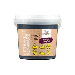 Sort L�derfedt 500 ml