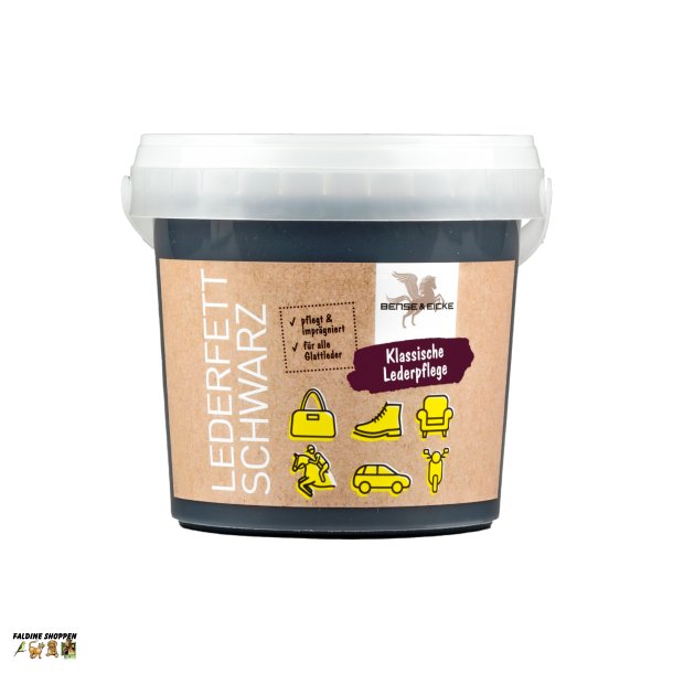 Sort Lderfedt 500 ml