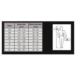 Equipage Montel Rygbeskytter, Voksen