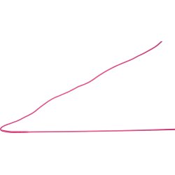 Longepisk, Pink, 160 cm