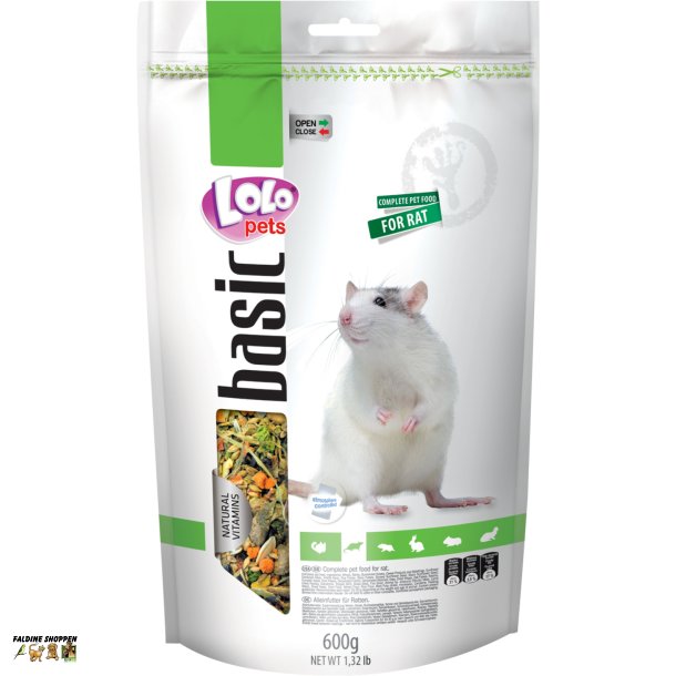 Lolo Pets Rottefoder Komplet, 600 g