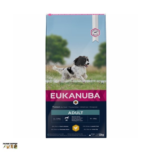 Eukanuba Adult, Medium Breed 15 kg