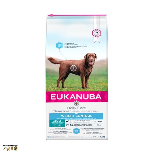 Eukanuba DailyCare, Weight Control, Large, 12 kg