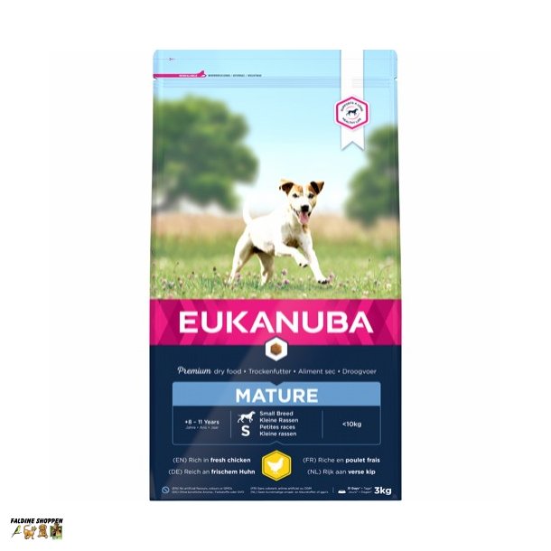 Eukanuba Mature, Small Breed, 3 kg