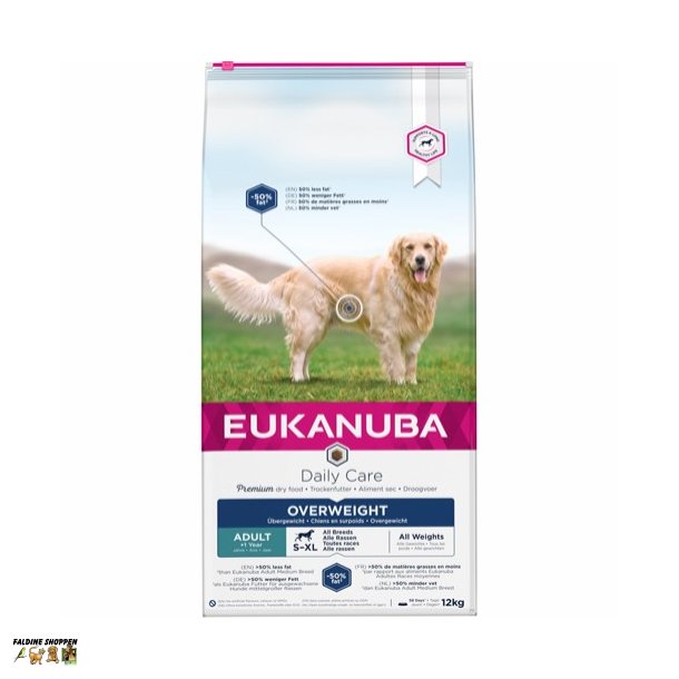 Eukanuba Daily Care Owerweight, 12 kg