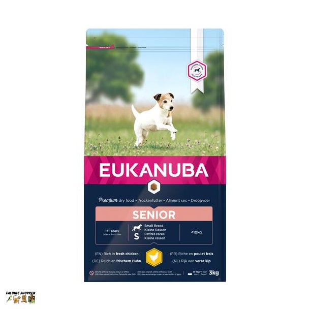 Eukanuba Senior Small Breed, 3 kg