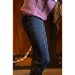Equipage Sophia Vinter Tights, Kids, Navy