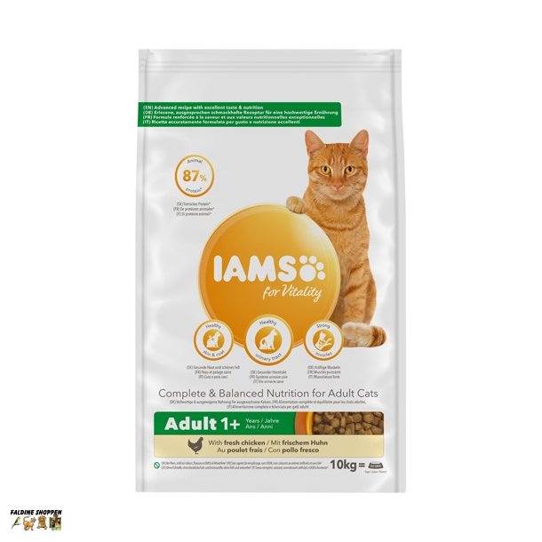 Iams Kat Adult, Kylling, 10 kg