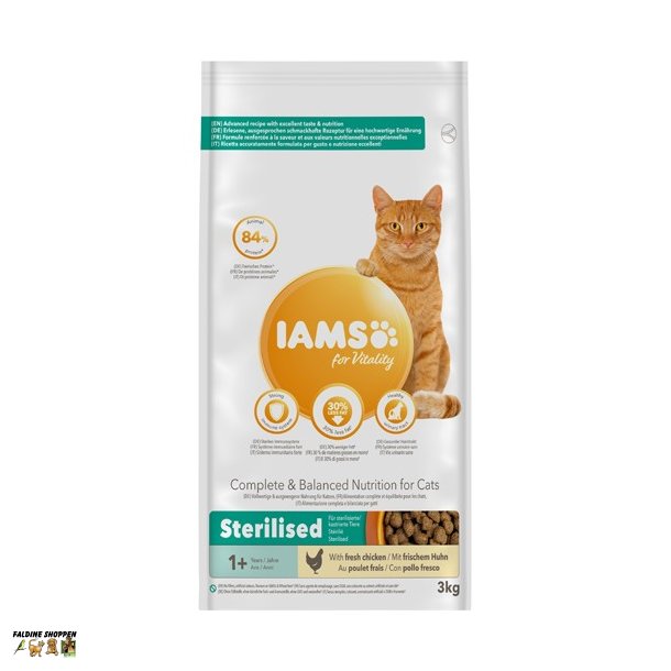 Iams Kat Adult Sterilized, 3 kg