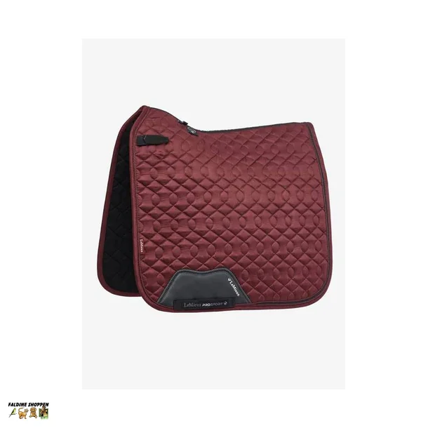 LeMieux Crystal Suede Underlag, DR, Burgundy