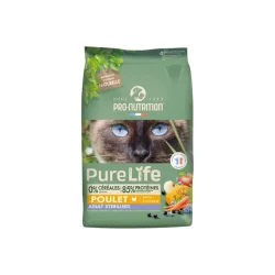 Purelife Cat Sterilized - kornfri, 2 kg
