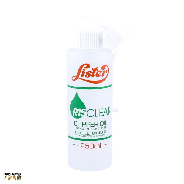 Lister R15 Olie til klippemaskiner og trimmere