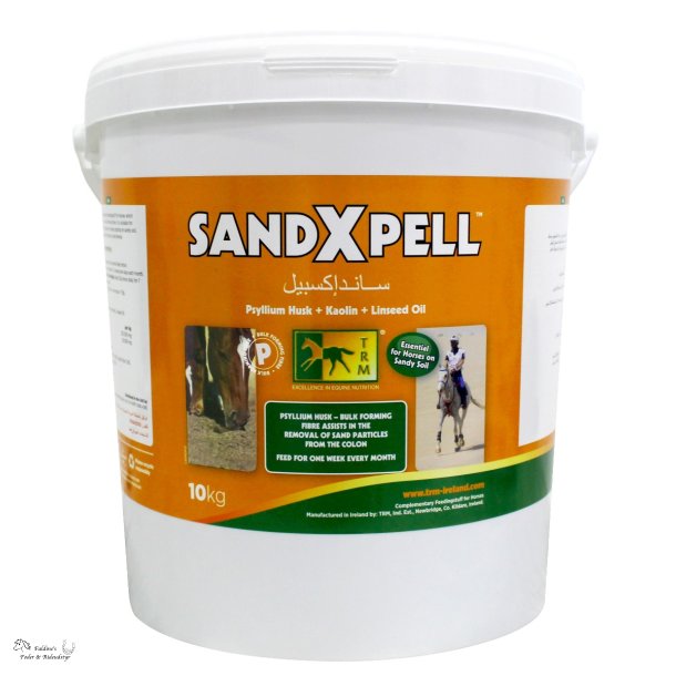 TRM SandXpell, pelleteret loppefr�skaller, 10 kg