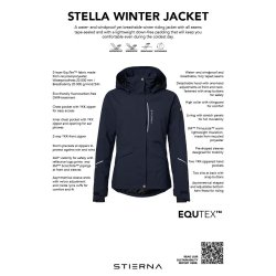 Stierna Stella Vinterjakke, sort