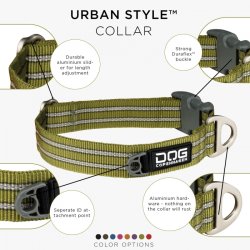 Dog Copenhagen Urban Style Halsbnd, Grn