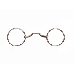 VALS Free Tongue tungefrihedsbid i rustfrit stl med store ringe